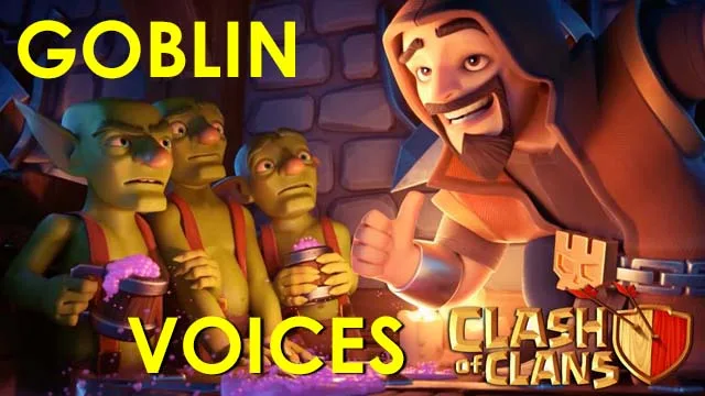 Guy Harris voicing the Goblin character in Clash of Clans promo
