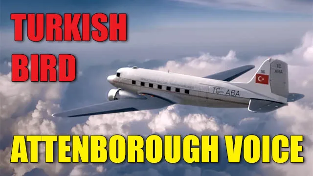 david attenborough style voice for turkish airlines